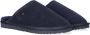 Warmbat Classic Unisex Suede Sloffen Donkerblauw - Thumbnail 1