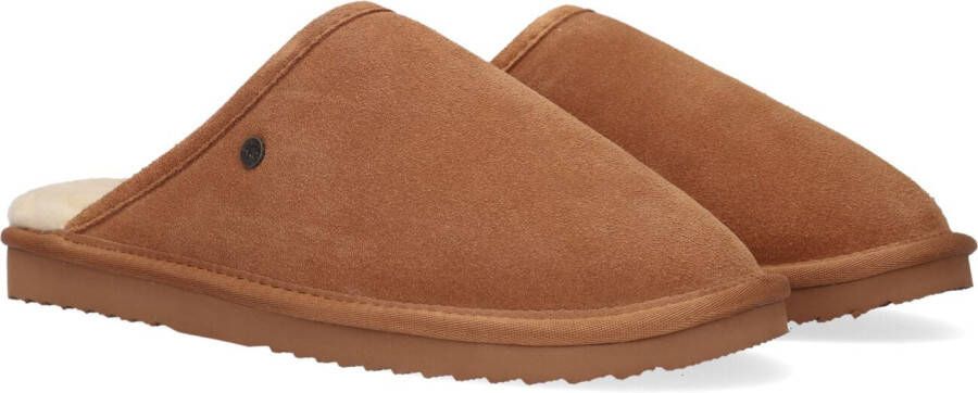 WARMBAT Pantoffels Heren Classic Unisex Maat: 39 Materiaal: Suède Kleur: Camel