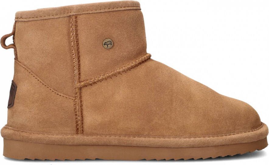 WARMBAT Vachtlaarzen Dames Wallaby Maat: 38 Materiaal: Suède Kleur: Cognac