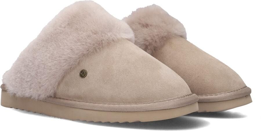 WARMBAT Pantoffels Dames Flurry Maat: 38 Materiaal: Textiel Kleur: Beige