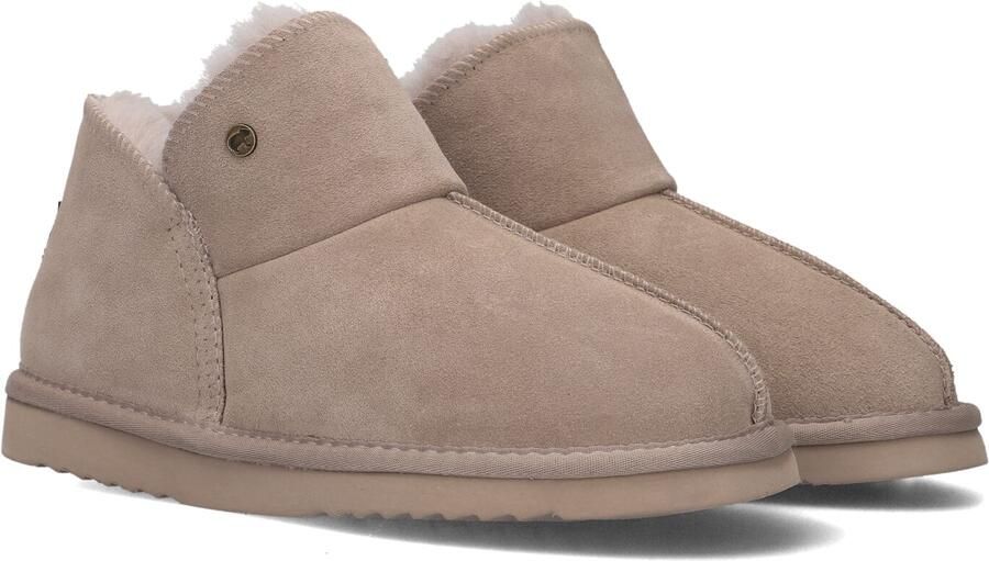 WARMBAT Pantoffels Dames Willow Maat: 42 Materiaal: Suède Kleur: Beige