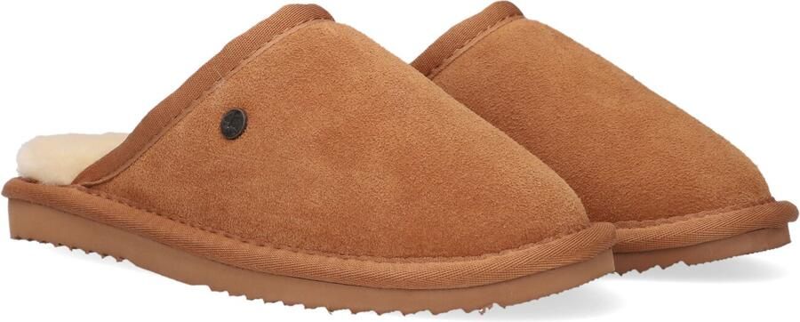 Warmbat Bruin Tinten Classic Kids Pantoffels Sloffen Jongens Camel
