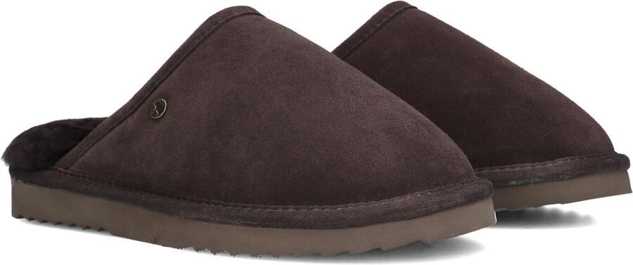 WARMBAT Pantoffels Classic Unisex Maat: 41 Materiaal: Suède Kleur: Bruin