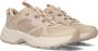 Bruin Tinten Sif Reflective Lage sneakers Dames Beige - Thumbnail 1