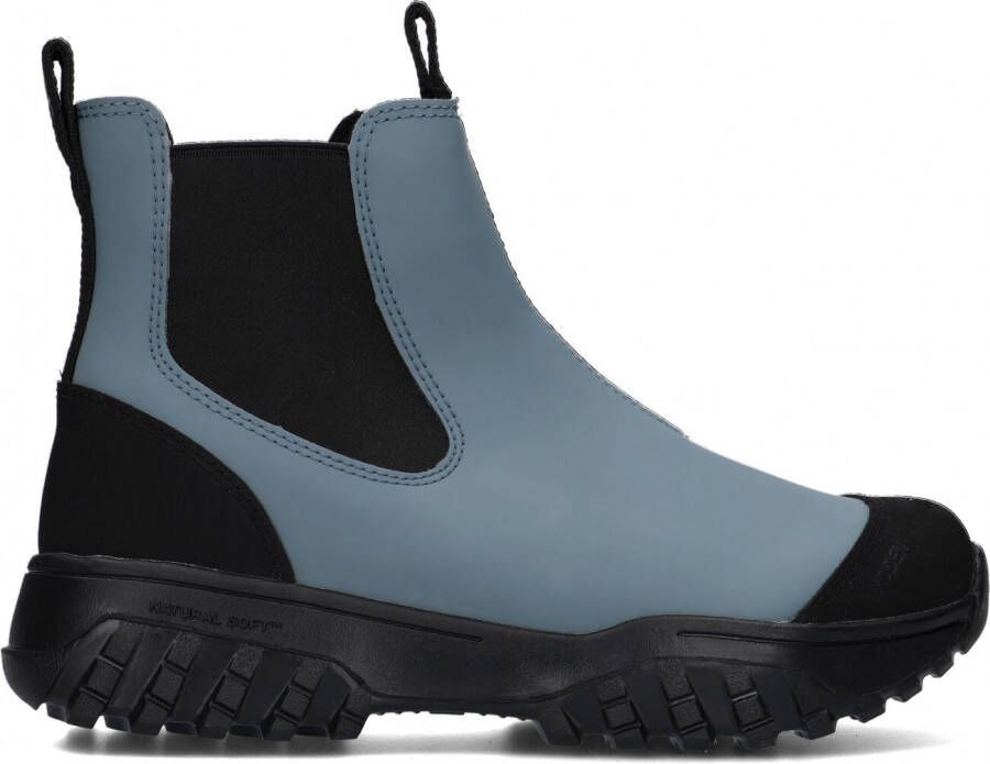 Woden Magda Track Waterproof Chelsea boots Enkellaarsjes Dames Blauw