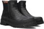 Woden Liv Croco Waterproof Laarzen Rubber Dames Zwart - Thumbnail 1