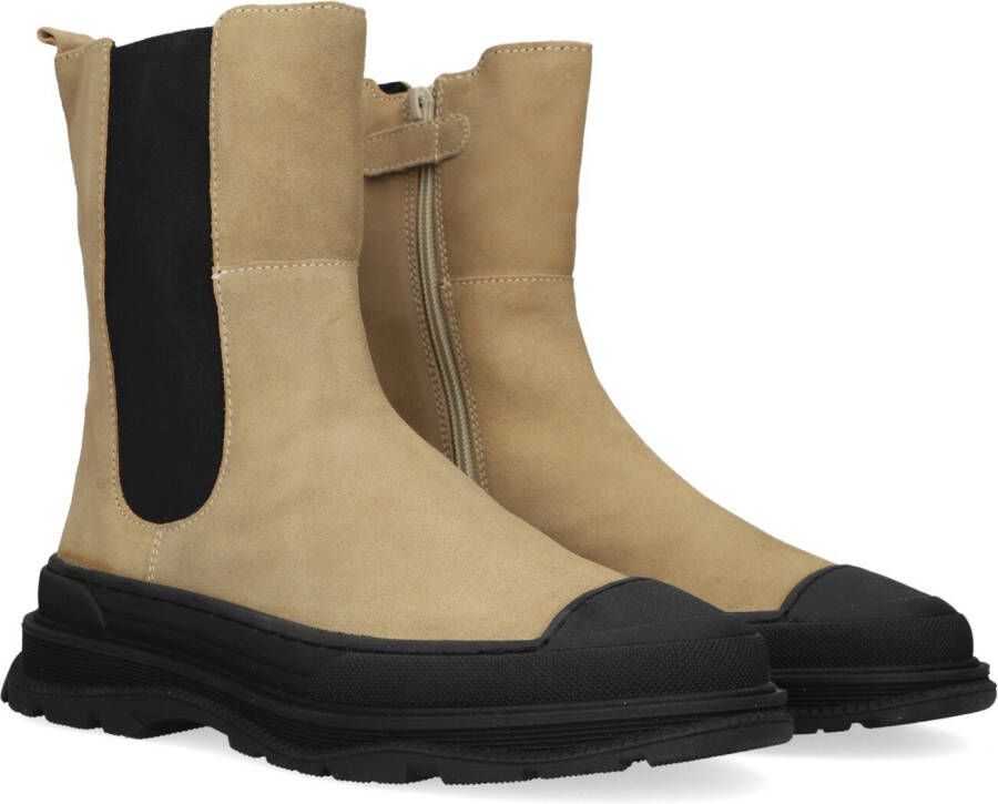 WYSH Beige Chelsea Boots Camila