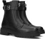 Wysh Monk-k-63 Biker boots Meisjes Kids Zwart - Thumbnail 1