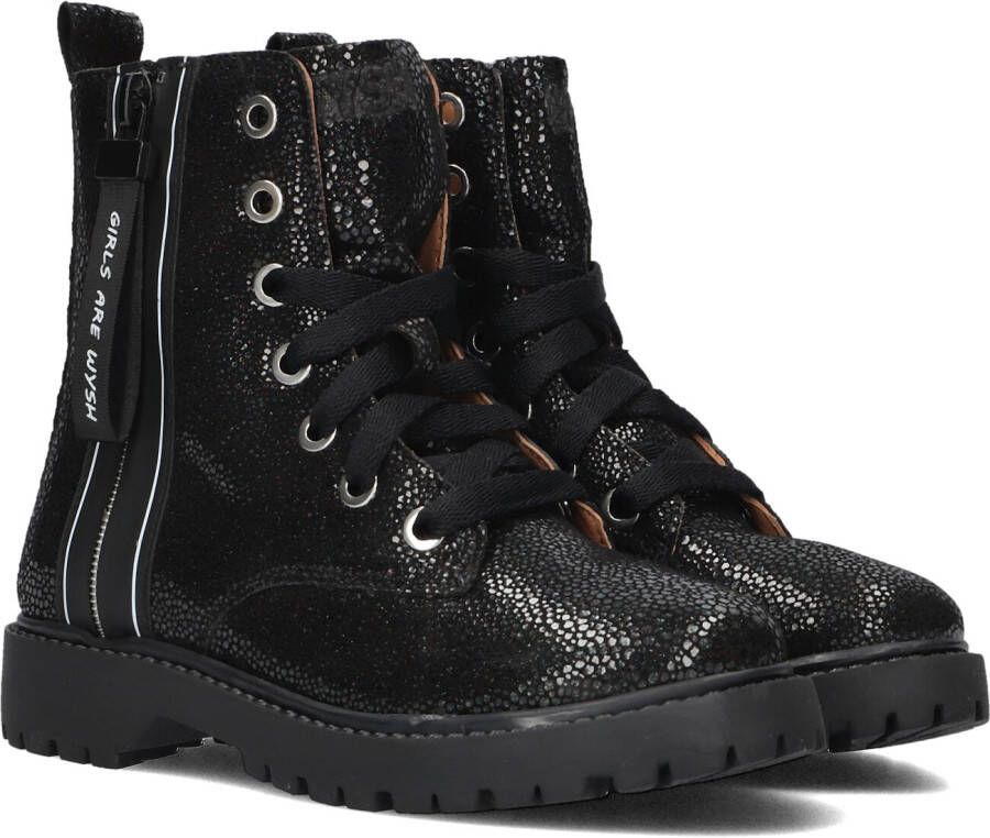 Wysh Margot Boots Meisjes Zwart