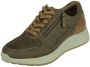 Australian Footwear Hurricane Leather Sneaker casual Taupe-Camel - Thumbnail 6