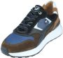 Australian Kyoto SKQ Blue Black Combi Heren Sneakers Multi - Thumbnail 3