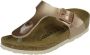 Birkenstock Gizeh Kids Slippers Electric Metallic Copper Regular fit | Goud | Imitatieleer - Thumbnail 12