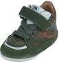 BunniesJR 224526-469 Jongens Babysneakertjes Groen Nubuck Veters - Thumbnail 3