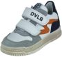 Develab leren sneakers wit oranje blauw Jongens Leer Meerkleurig 32 - Thumbnail 5