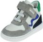 Develab 44311 Hoge sneakers Leren Sneaker Jongens Blauw - Thumbnail 3