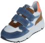 Develab Low Cut Sneakers blauw Suede Heren - Thumbnail 4