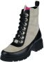 Durea 9788 Boot Zwart Taupe K - Thumbnail 2