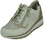 Durea -Dames Sneaker 6262-685-9497 Beige wit Wijdte H ½ ( 40) - Thumbnail 3