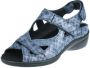 Durea 7258 218H Blauw H-Wijdte Sandalen - Thumbnail 3