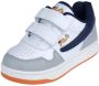 Fila Arcade Velcro Wit Blauw Kinderen - Thumbnail 3