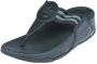 FitFlop ™ Vrouwen Rubber Slippers Teenslipper Walkstar Toe Post Zwart - Thumbnail 4