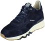 Floris van Floris van Bommel van Floris van Bommel Sneakers Heren Lage sneakers Herenschoenen Suède SFM-10136 Blauw - Thumbnail 7