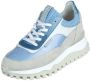 FLORIS VAN BOMMEL Lage Sneakers Dames Sfw-10100 Maat: 38 5 Materiaal: Suède Kleur: Blauw - Thumbnail 4