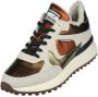 FLORIS VAN BOMMEL Lage Sneakers Dames Noppi 34.01 Maat: 37 5 Materiaal: Leer Kleur: Brons - Thumbnail 3