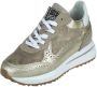 Floris van Bommel Sneakers Dames Lage sneakers Damesschoenen Leer SFW-10109 Goud - Thumbnail 4