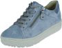 Hartjes Sneakers Dames Lage sneakers Damesschoenen Suède 162.1401 Blauw - Thumbnail 4