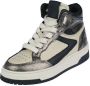 Hip H1197 Sneakers Leren Sneaker Meisjes Brons - Thumbnail 3