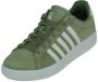 K-Swiss Court Tiebreak sneakers donkergroen wit - Thumbnail 2