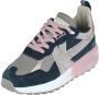 Kaotiko Detroit Faded Woman Sneakers Leren Sneaker Dames Multi - Thumbnail 3