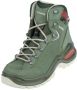 Lowa Qlima Renegade Evo GTX Wandelschoen Dames waterdichte mid wandelschoenen Greygreen Panna - Thumbnail 3