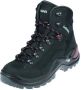 Lowa Renegade GTX Mid Wandelschoen Dames waterdichte mid wandelschoenen Black Prune - Thumbnail 3