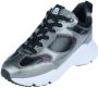 Maruti Zilver Paars Leren Lage Sneakers Gray Dames - Thumbnail 3