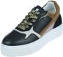 Maruti Tavi Sneakers Dames Zwart - Thumbnail 3