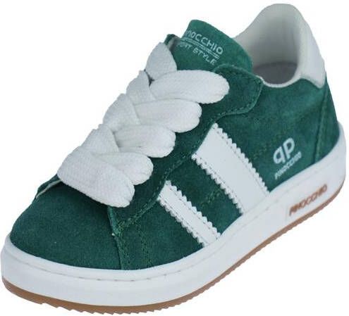 Pinocchio suède sneakers groen