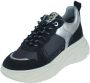 Red-Rag 13368 sneaker zwart combi - Thumbnail 2