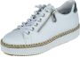 Rieker Witte Zomer Sneakers Elastische Veters White Dames - Thumbnail 5