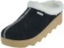 Rohde Dames Pantoffel Muil 6125 90 Zwart - Thumbnail 3