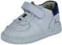 Shoesme Baby | Babysneakers | Jongens | White Blue | Leer - Thumbnail 5