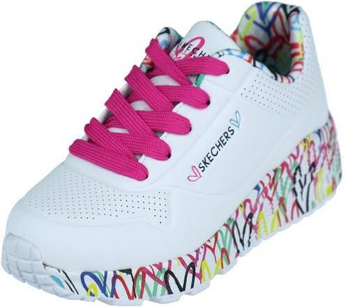 Skechers Uno Lite Lovey Luv Meisjes Sneakers Multicolour - Foto 6