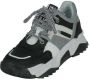 Track Style 322335 Alain atletic steel zwart wit Track(35 Kleur Zwart ) - Thumbnail 2