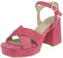 VIA VAI Cassia Six Roze Suede Sandalen met hak Dames - Thumbnail 5