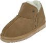 Warmbat Australia Willow suède pantoffels cognac kids Bruin Jongens Meisjes Suede 35 - Thumbnail 5