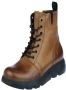 Wolky Hoge veterschoenen Hope XW cognac leer - Thumbnail 2