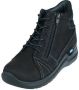 Wolky Zwarte Comfortabele Veterschoen voor Dames Black Dames - Thumbnail 4