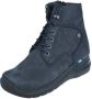 Wolky Hoge veterschoenen Whynot HV blauw nubuck - Thumbnail 2