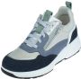 XSENSIBLE Lage Sneakers Dames Grenoble Maat: 40 Materiaal: Leer Kleur: Blauw - Thumbnail 2